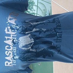 Rascal Flatts Bob That Head T-shirt Blue Size XL    (A24)
